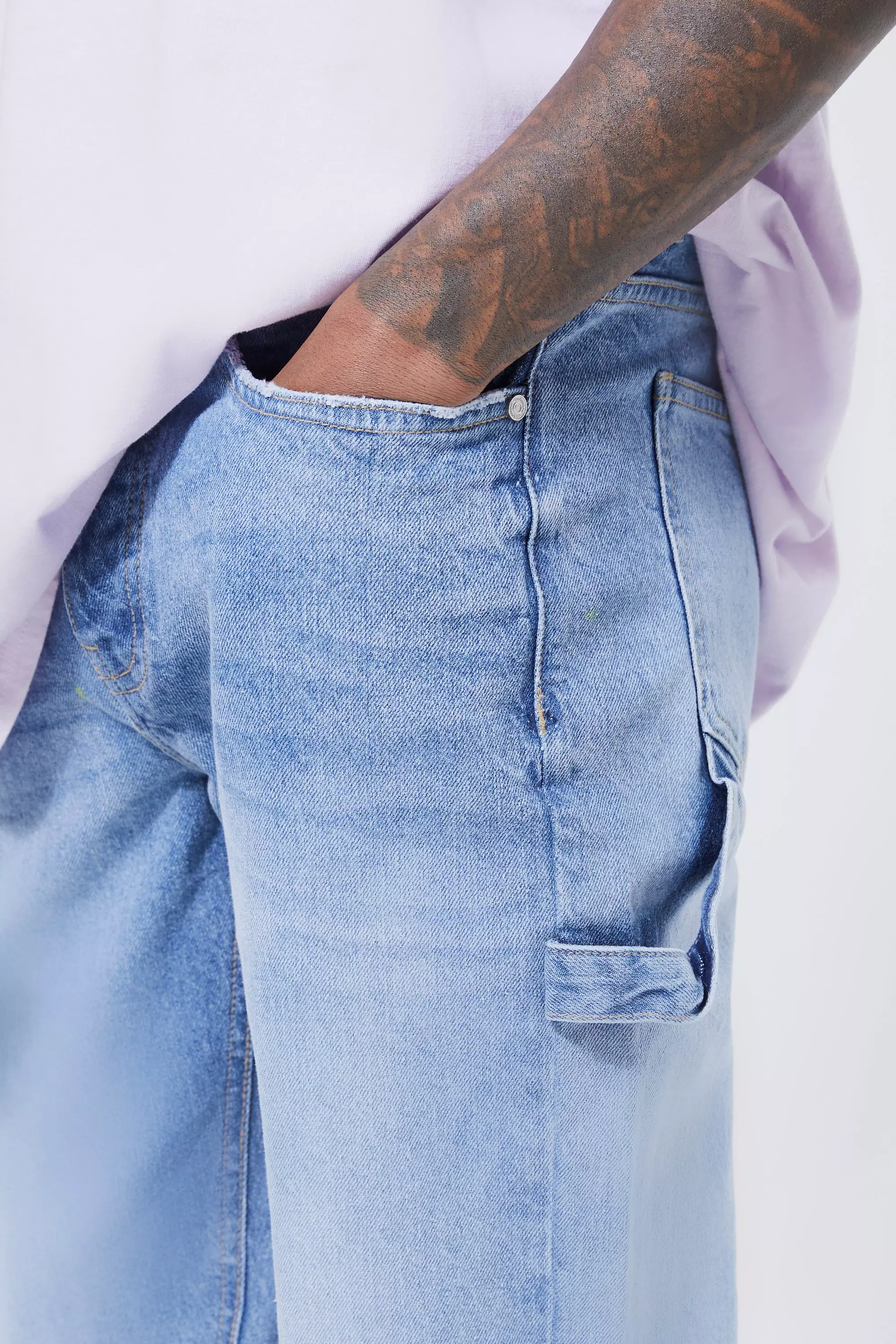 Light blue best sale carpenter jeans